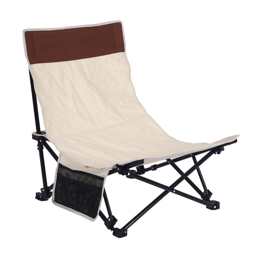 Jiawu Lightweight Chairs Reclining Beach Chair with Sturdy Backrest for DEMO