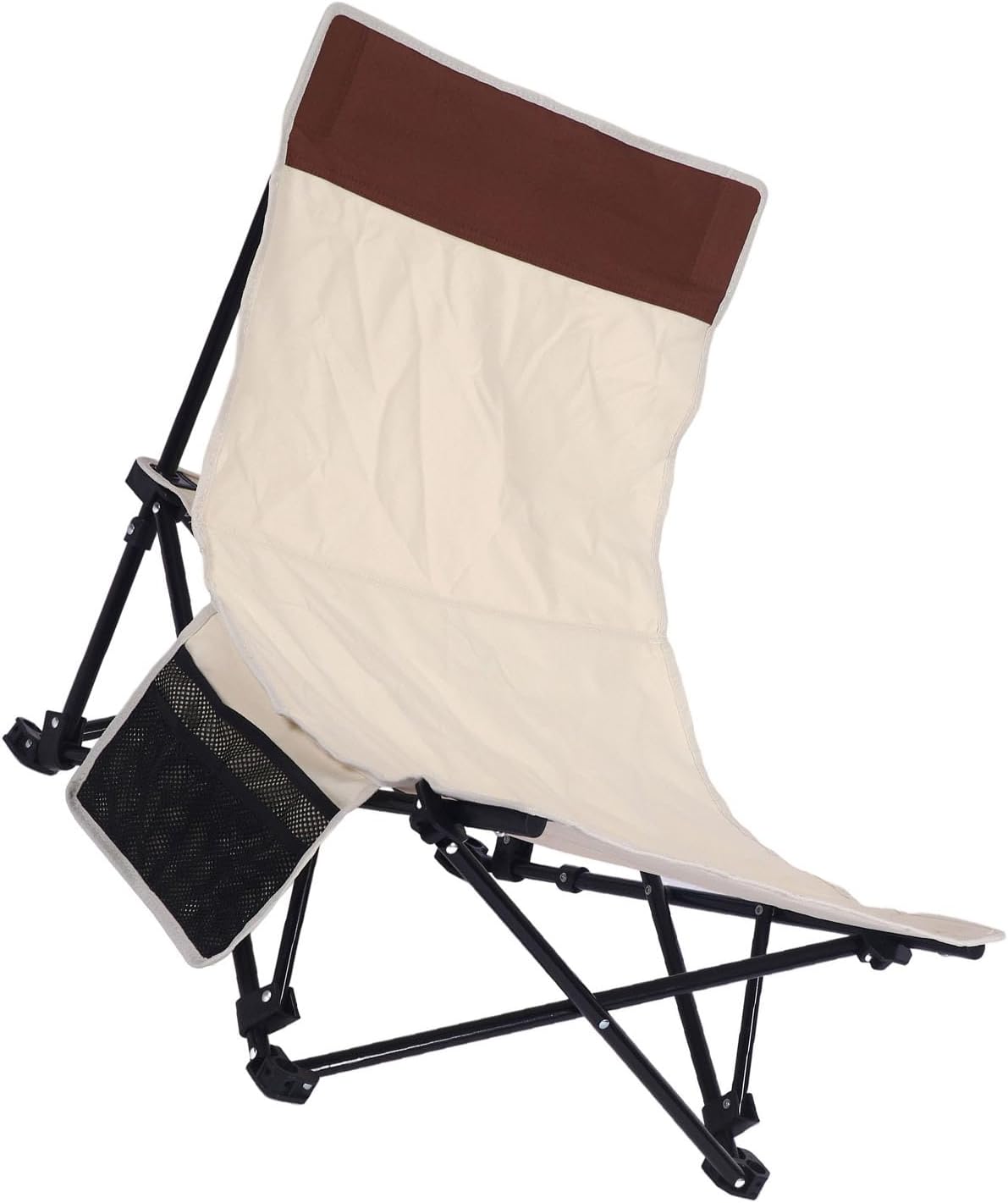 Jiawu Lightweight Chairs Reclining Beach Chair with Sturdy Backrest for DEMO