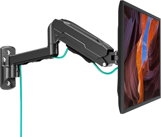 Mount Pro Single Monitor Wall for 13 to 32 Inch Screens in Black DEMO