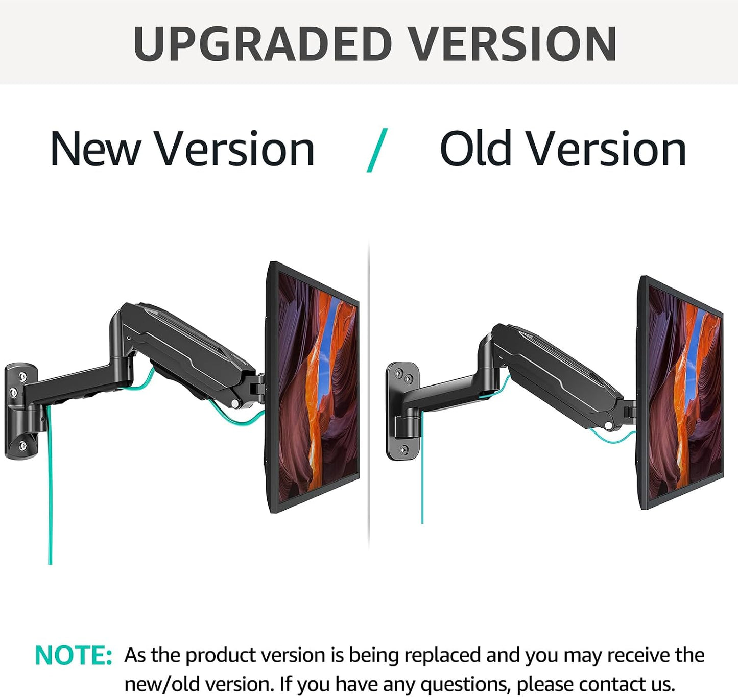 Mount Pro Single Monitor Wall for 13 to 32 Inch Screens in Black DEMO