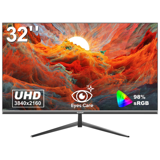 Gawfolk 32 Monitors Inch 4K UHD Computer Monitor with 3840 x 2160p 60Hz VA DEMO