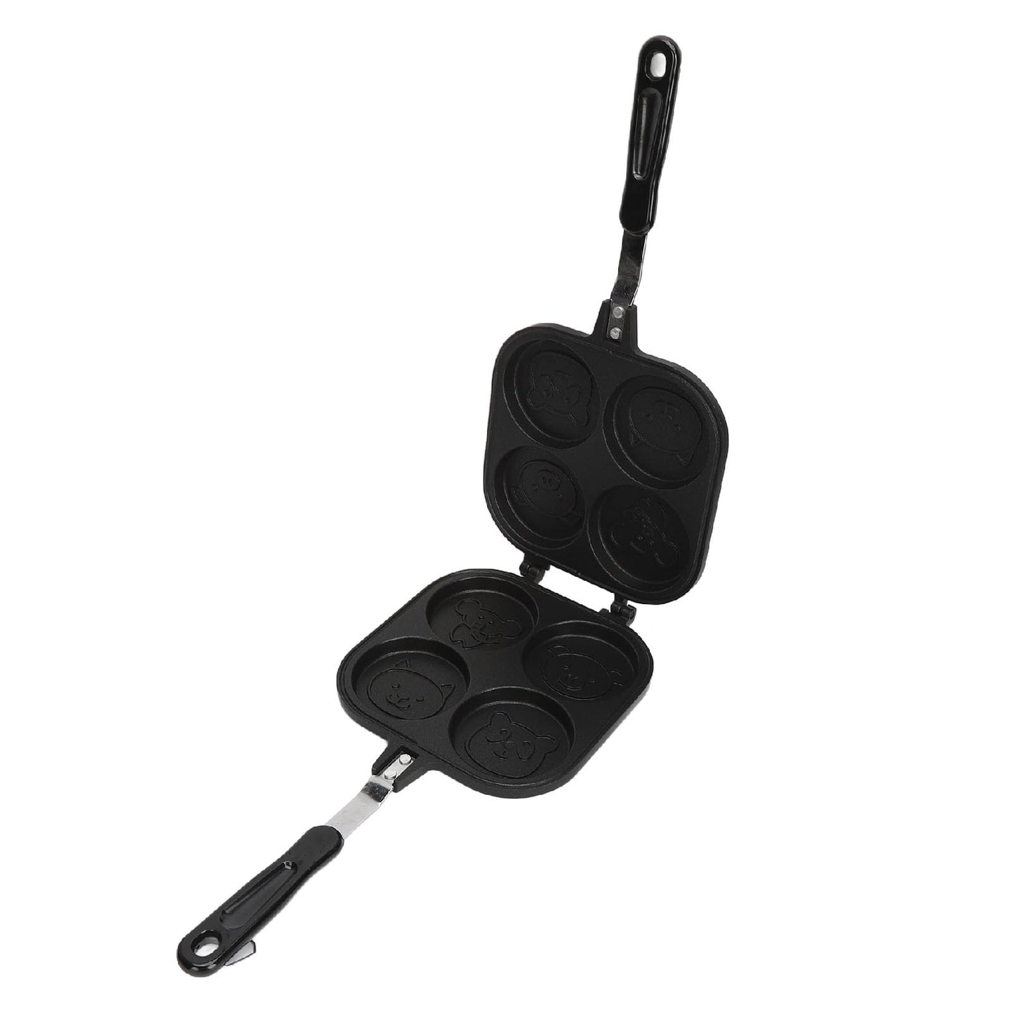 Aoutecen Double Sided Aluminum Alloy Commercial Waffle Maker Non-Stick NEW