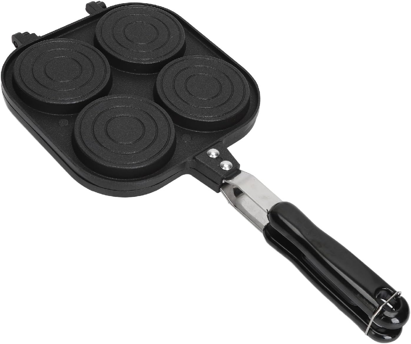 Aoutecen Double Sided Aluminum Alloy Commercial Waffle Maker Non-Stick NEW
