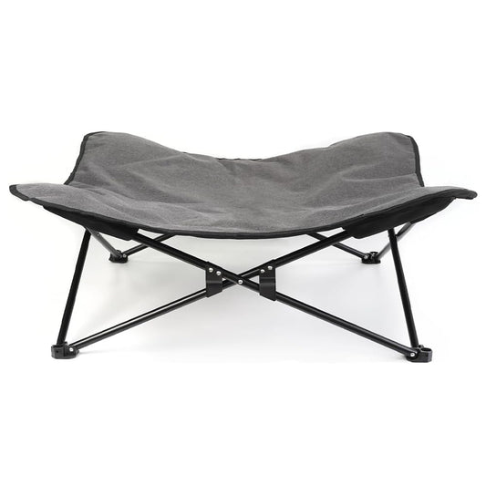 MOTRAIN Foldable Beds Pet Bed Portable Waterproof Washable Dark Gray Size NEW