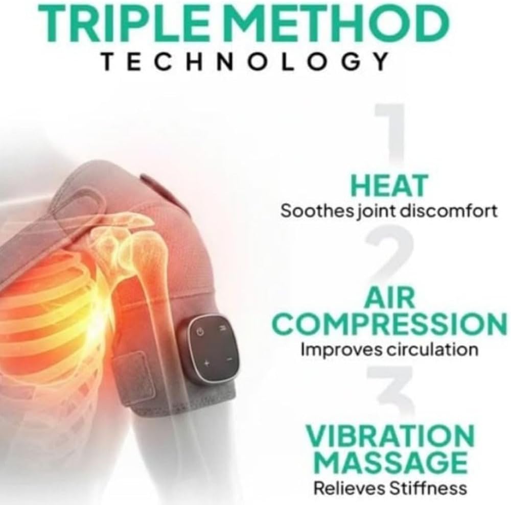Youngly Cordless Neck & Back Massage Wrap Electric Massager Relaxation DEMO