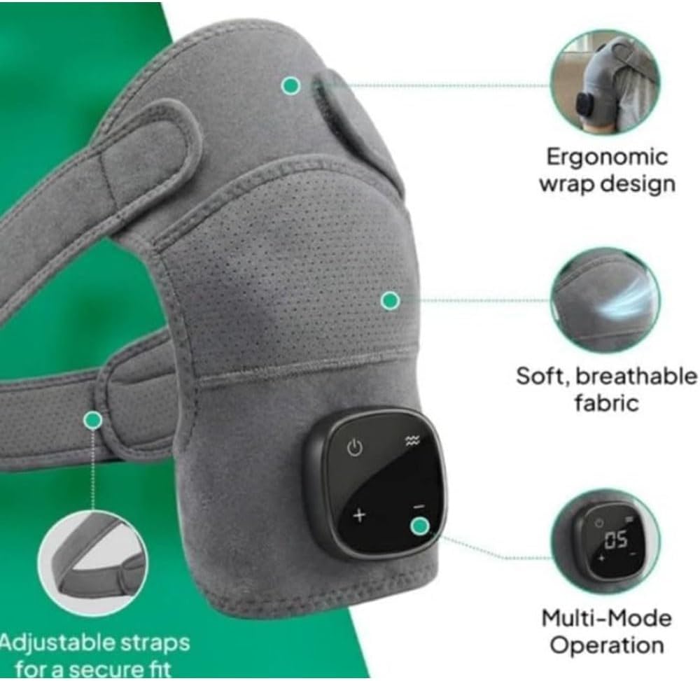 Youngly Cordless Neck & Back Massage Wrap Electric Massager Relaxation DEMO