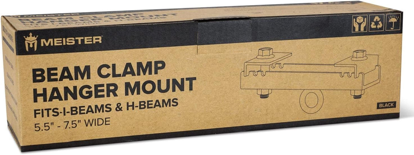 Meister Beam Clamp Hanger Mount for Boxing & MMA Heavy Bags Suspension DEMO