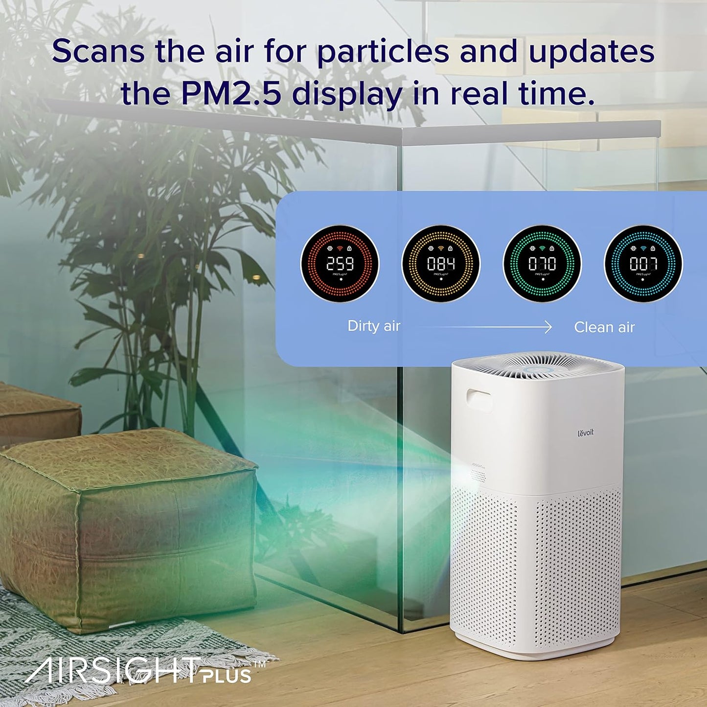 Levoit Smart Air Purifier Core 600s for Home Large Room up to 294 m² DEMO