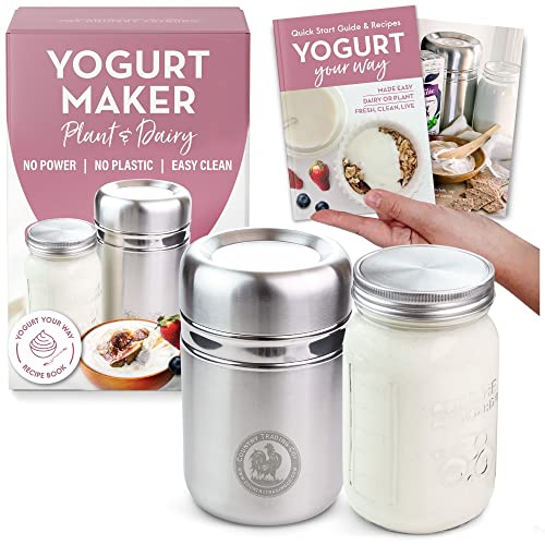Country Trading Speciality Appliances Co. Stainless Steel Yogurt Maker with NEW
