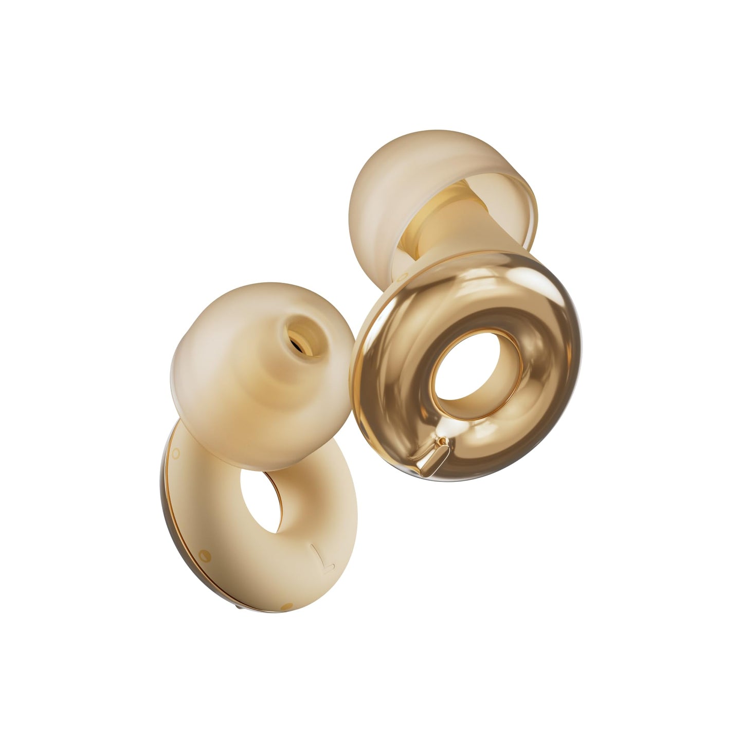 Loop Adjustable Ear Plugs with 3 Noise Control Modes - Gold, 1 Pair Size 1 NEW