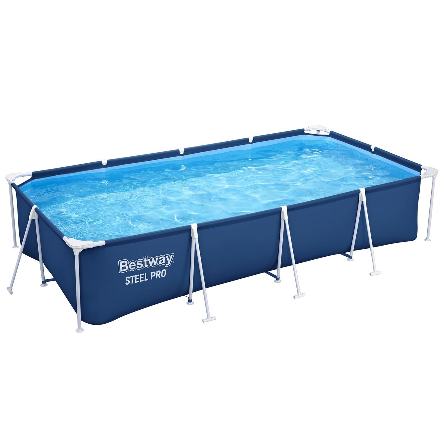Bestway Rectangular Above-Ground Steel Frame Pool 5700L Multicolour Framed DEMO