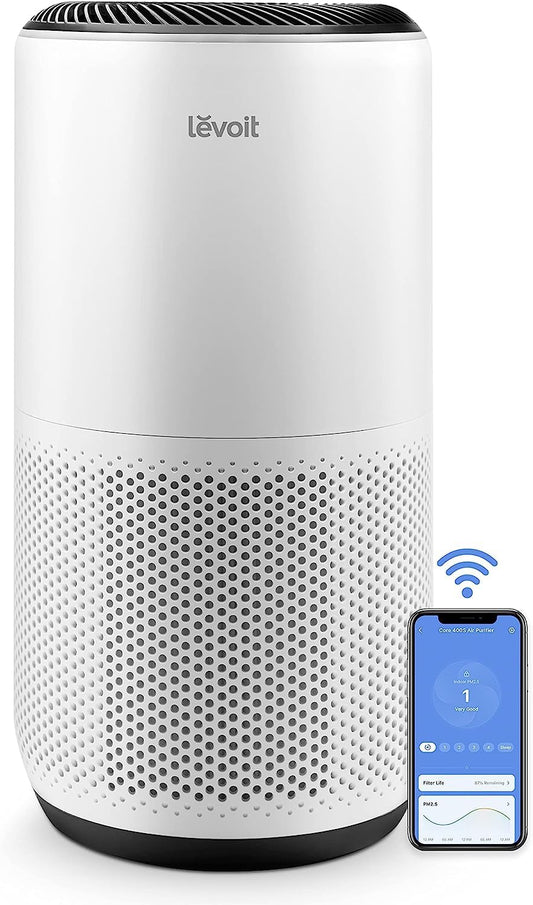 Levoit Core400S Air Purifiers Smart HEPA Air Purifier for Large Rooms, DEMO