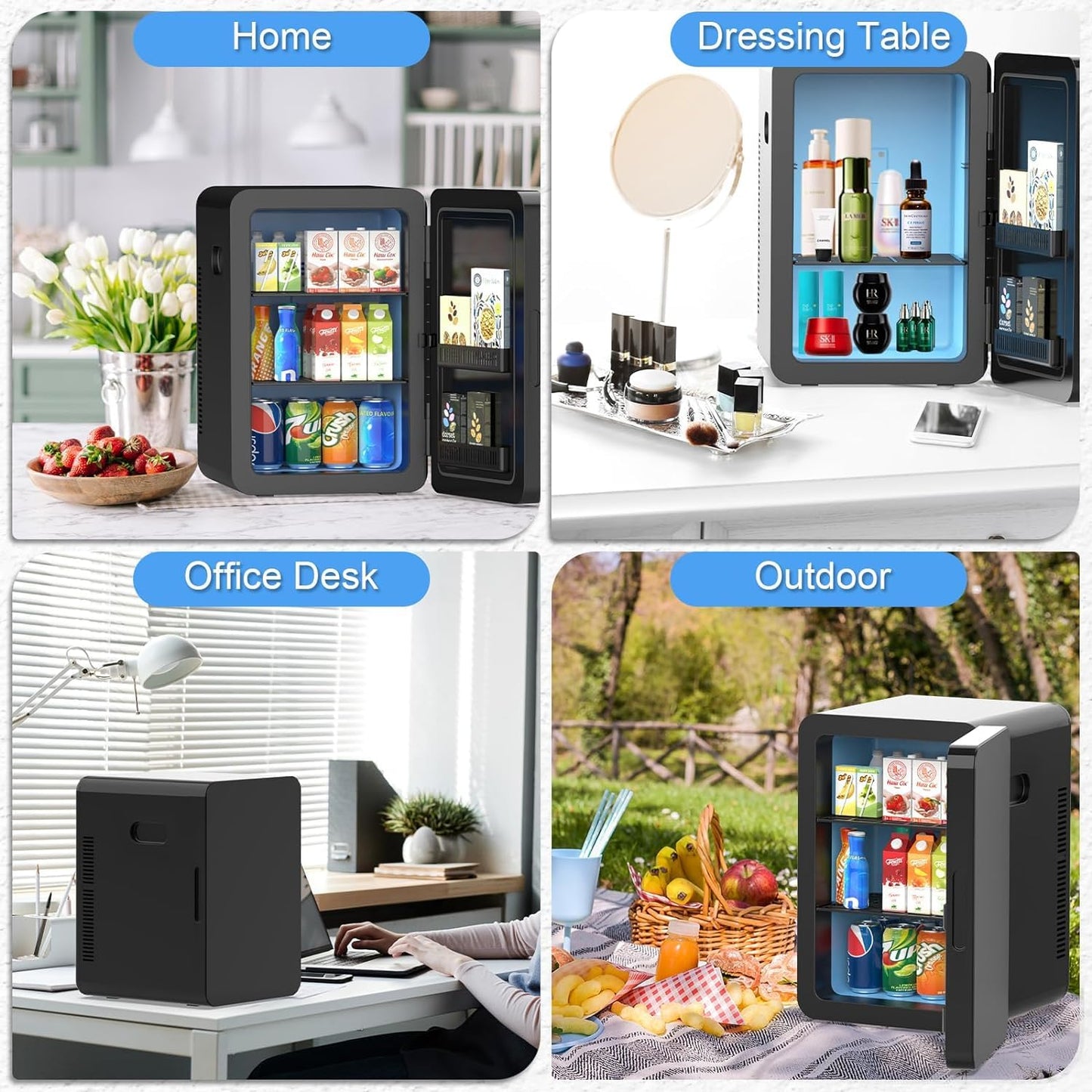 Cobuy 22L Refrigerators Portable Mini Fridge Cooler and Warmer for Car, DEMO