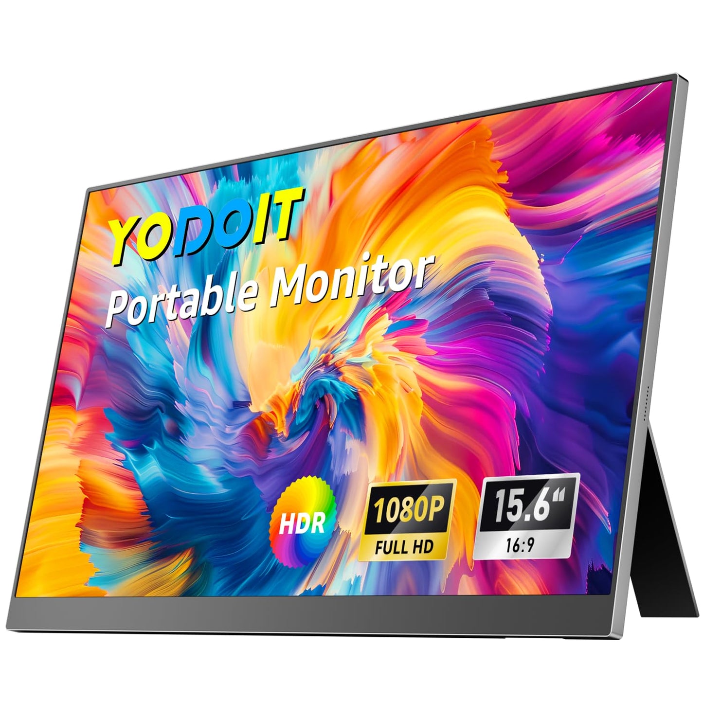 Yodoit 15.6 Monitors Inch Portable Monitor FHD 1920x1080P IPS External NEW