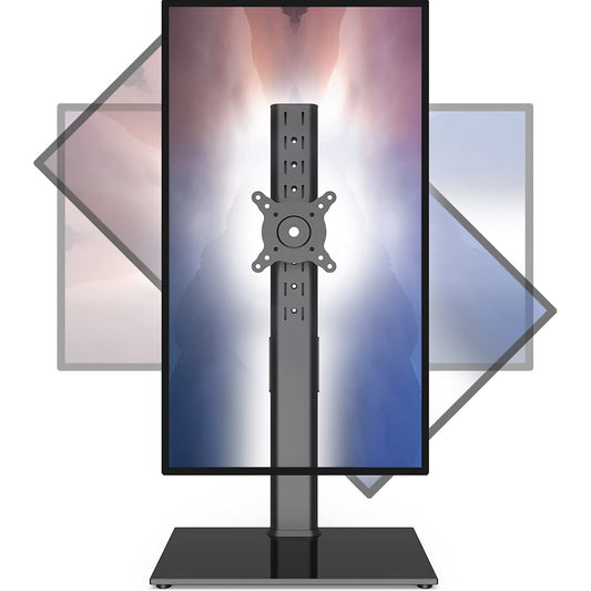 Hemudu Curved Monitor Arm Mount for 27-43 Inch Screens, Black DEMO