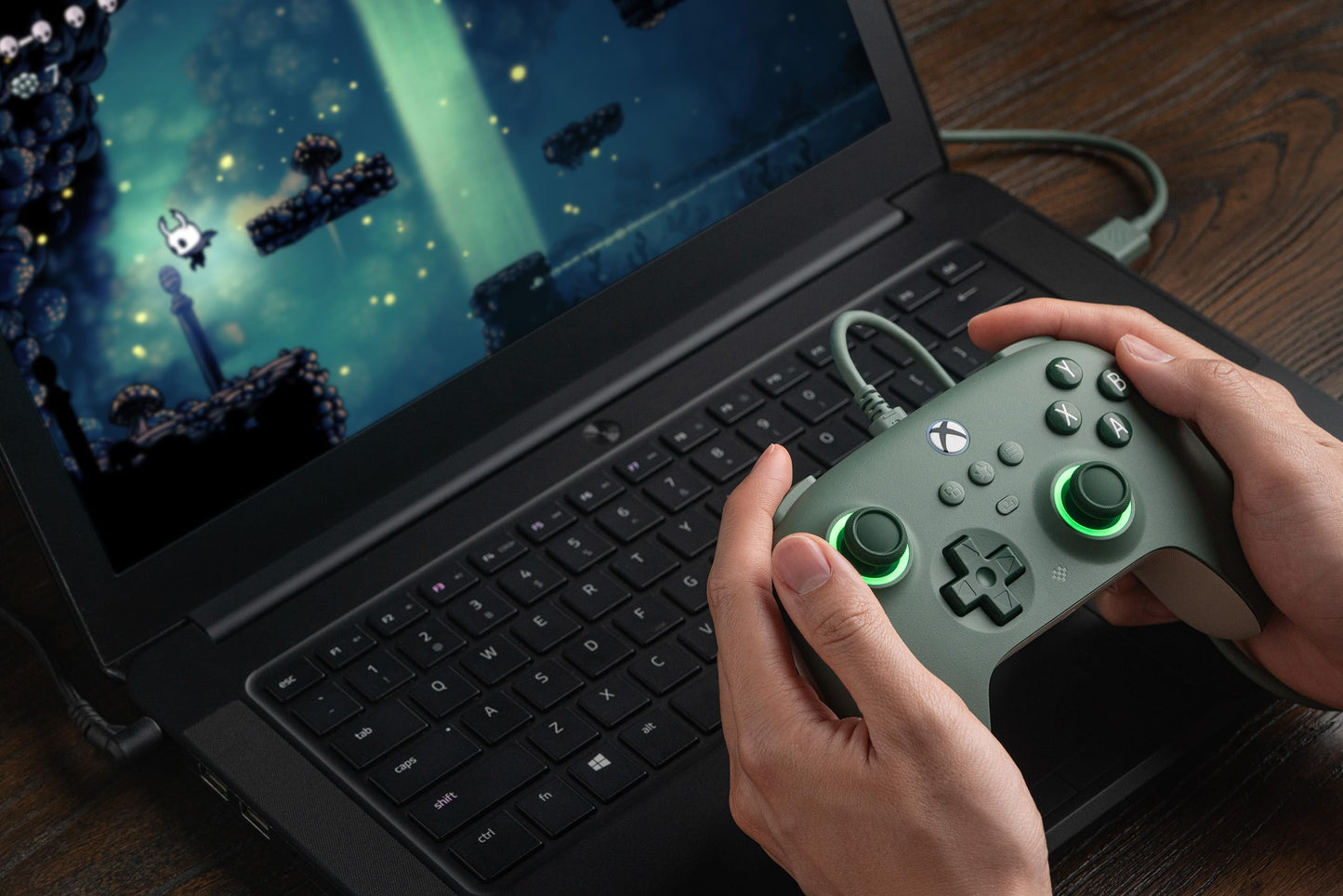 8BitDo Ultimate C Wired Controller for Xbox with Customizable RGB Lighting DEMO