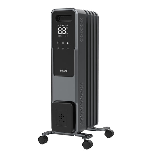 Bonaire Electric Oil Column Heater 2400W Portable Heating for Home Office DEMO