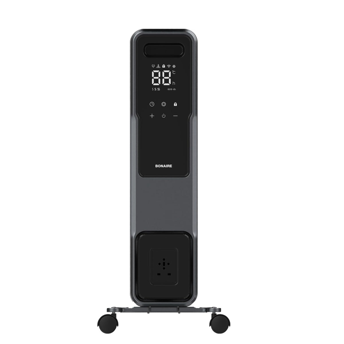 Bonaire Electric Oil Column Heater 2400W Portable Heating for Home Office DEMO