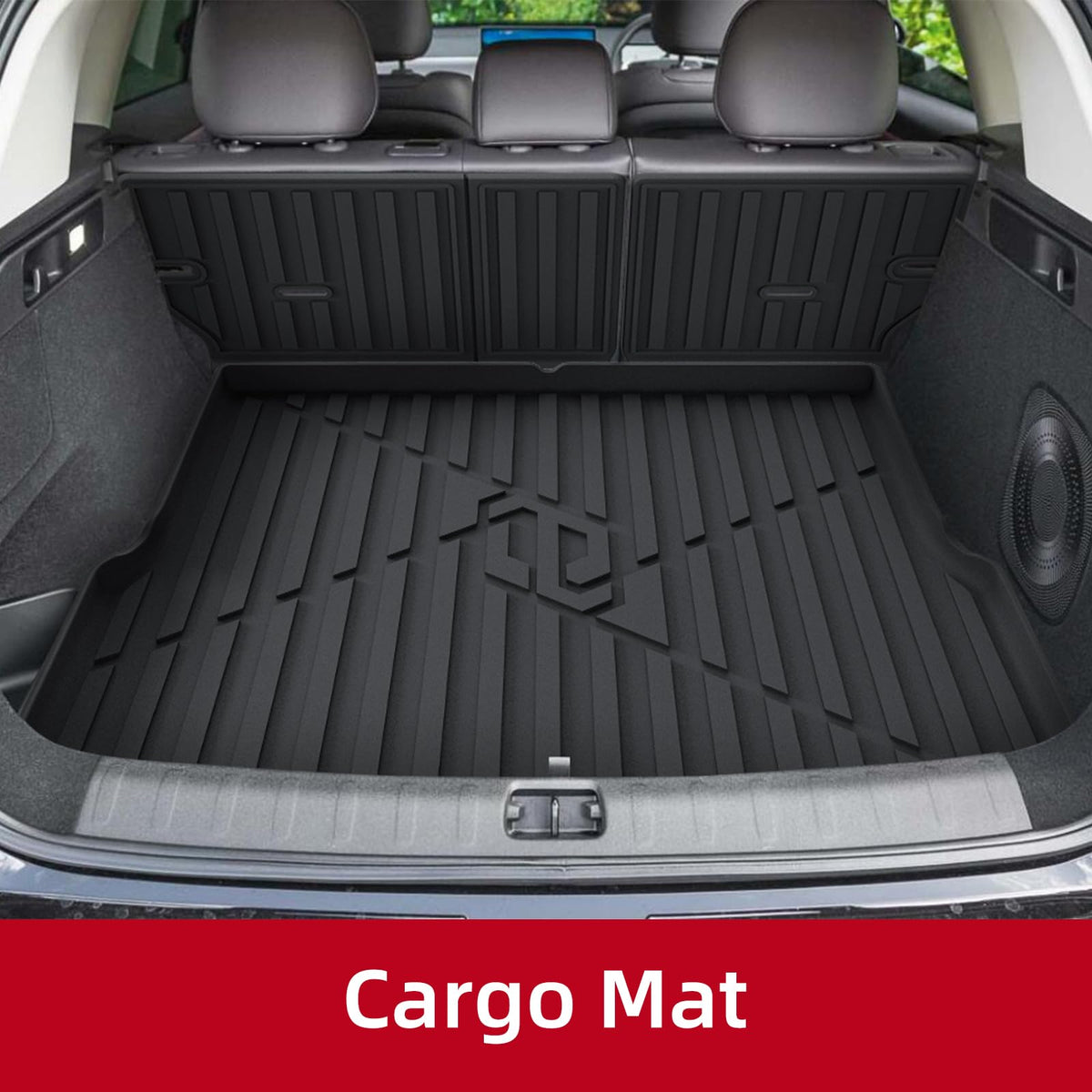 LUCKEASY Foot Mats for Leapmotor C10 Cargo Trunk Protective Mats, Durable DEMO