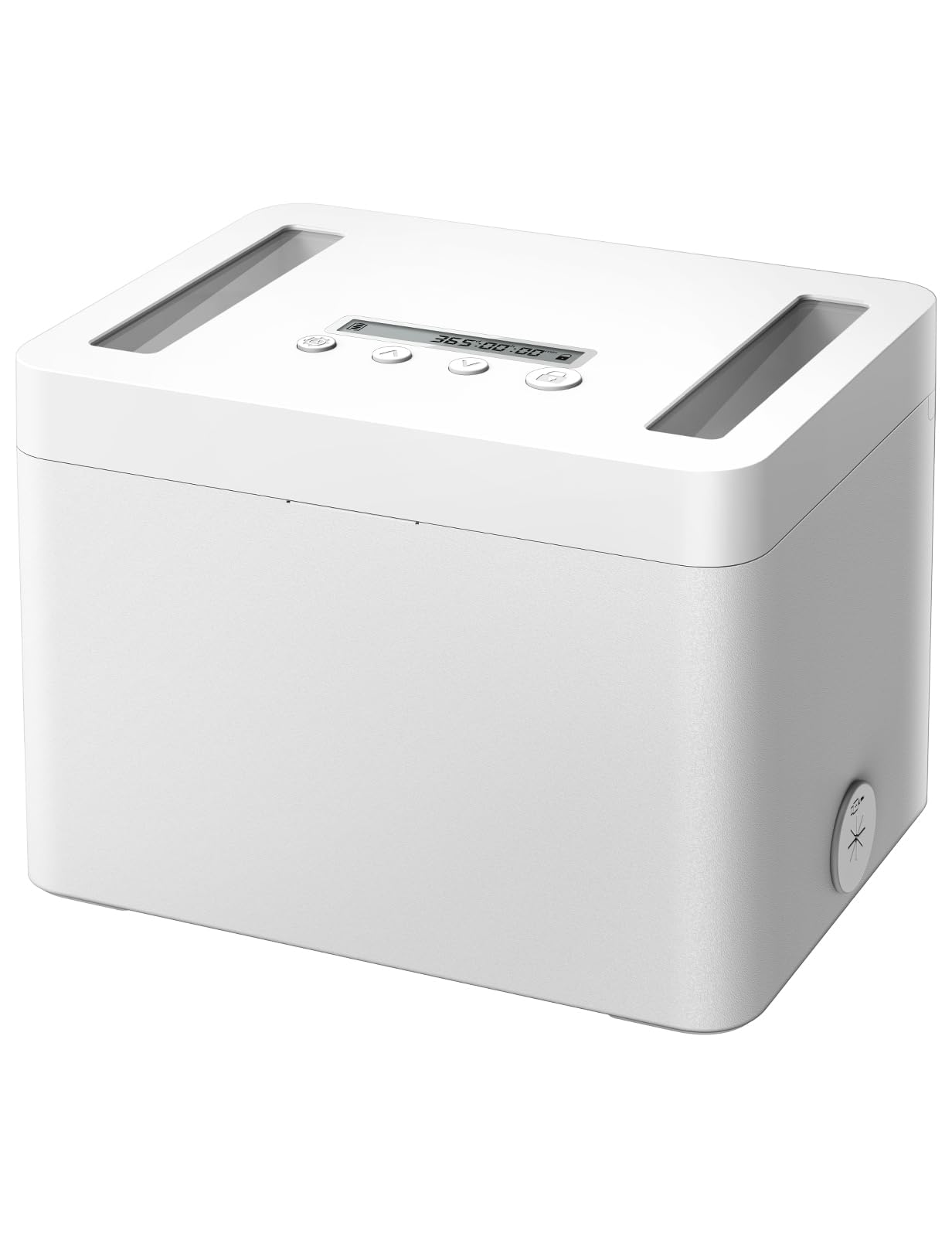 VAYDEER Timed Lock Box, Aluminum Alloy, 365-Day Locking, Security Storage DEMO
