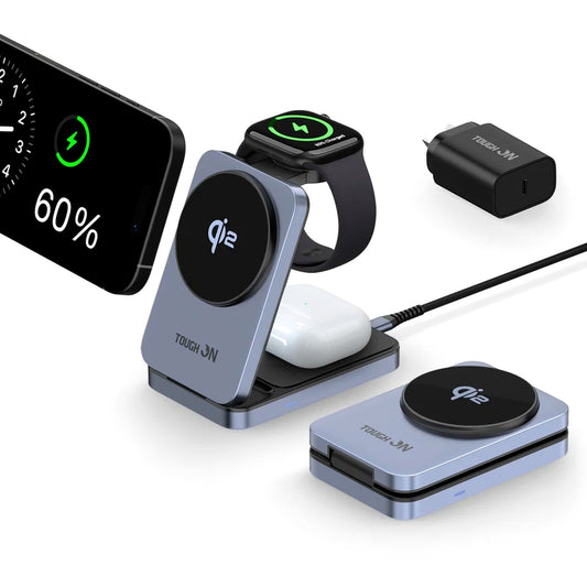TOUGH ON Induction Chargers Qi2.2 25W Fast Wireless Charging Station NEW