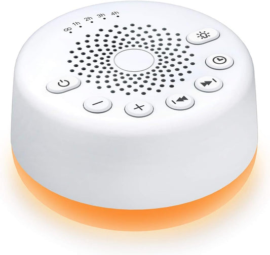 Easysleep Sound Therapy White Noise Machine 25 Soothing Sounds Night Lights NEW