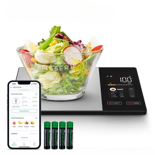 ameijie Digital Kitchen Scale with Nutritional Calculator Stainless Steel NEW
