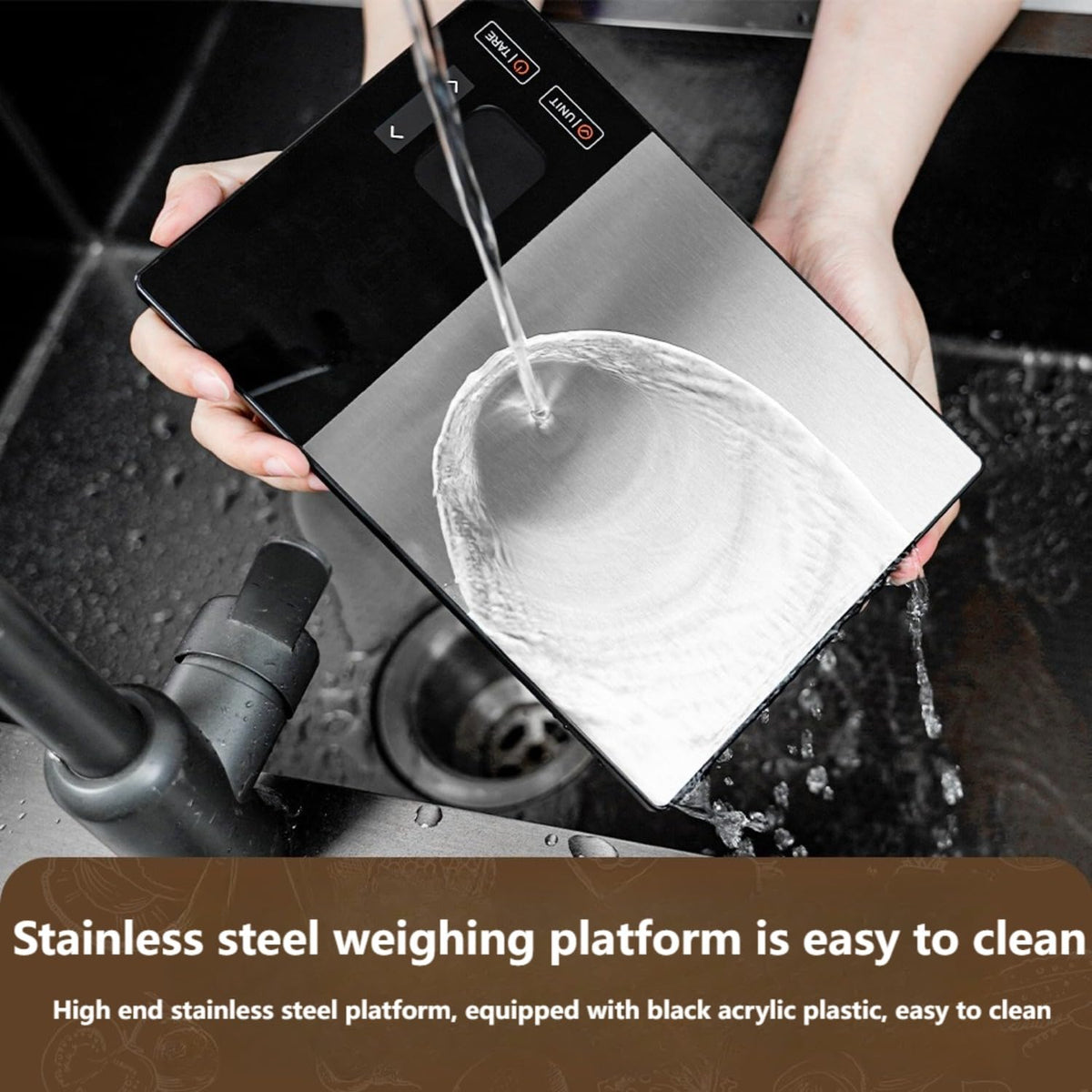 ameijie Digital Kitchen Scale with Nutritional Calculator Stainless Steel NEW