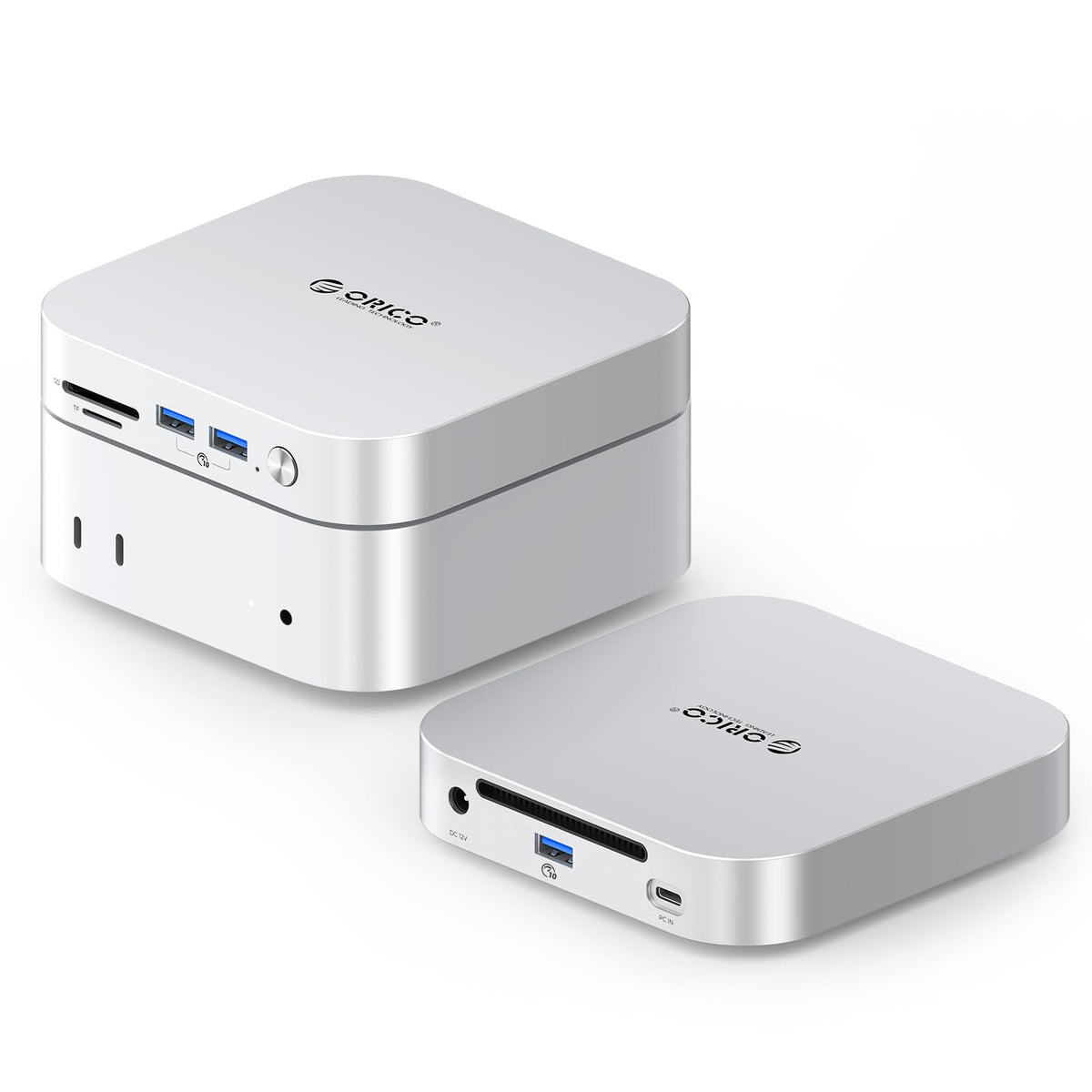 ORICO USB4 Aluminum Docking Station with Dual Display & 40Gbps for Mac mini DEMO
