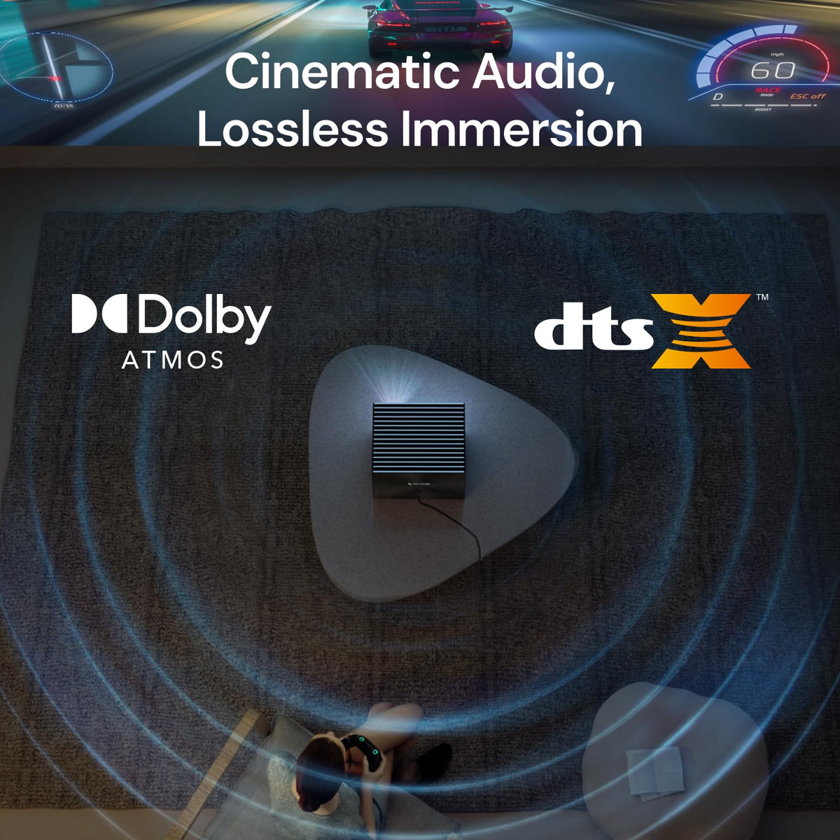 Valerion 4K Laser Projector 300" IMAX Enhanced Home Theater