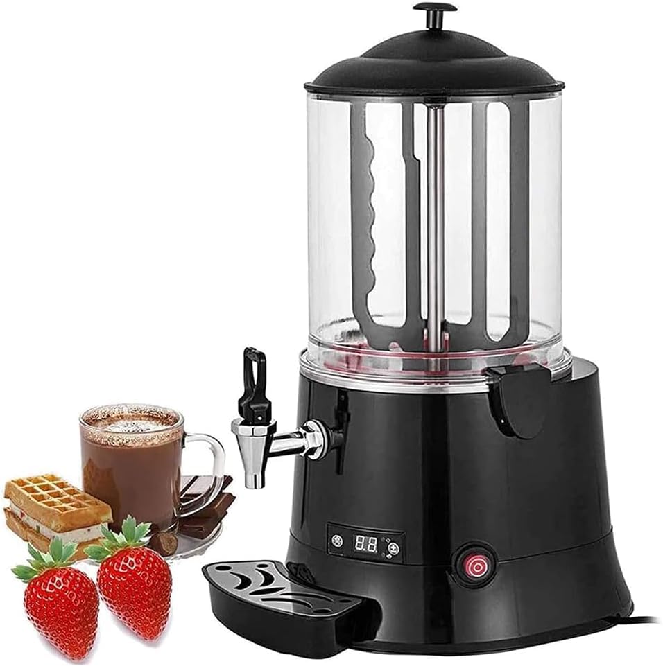 Helanzer 10L Commercial Hot Chocolate Machine Beverage Warmer DEMO