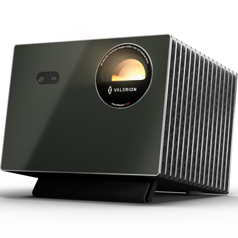 Valerion VisionMaster Projectors Pro2 4K Triple Laser Projector - Elegant Gray