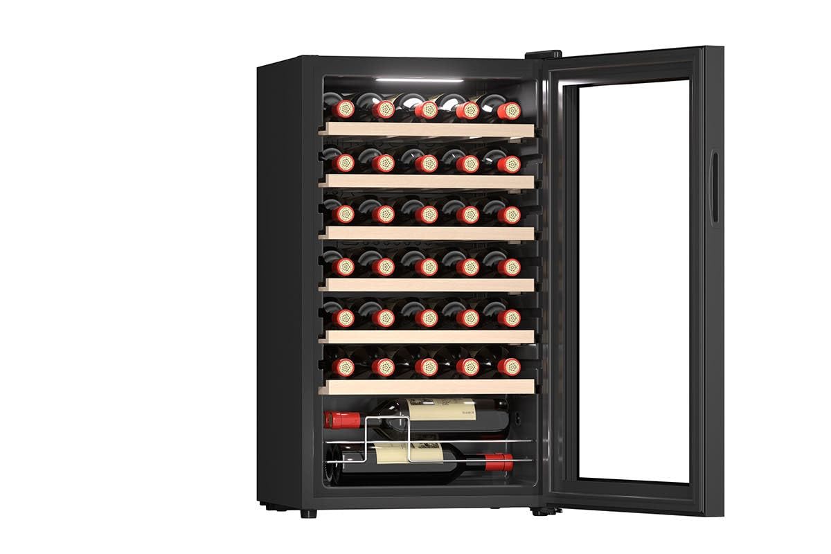 Kogan 34 Insulators Bottle Wine Fridge Black Insulated Temperature Control DEMO