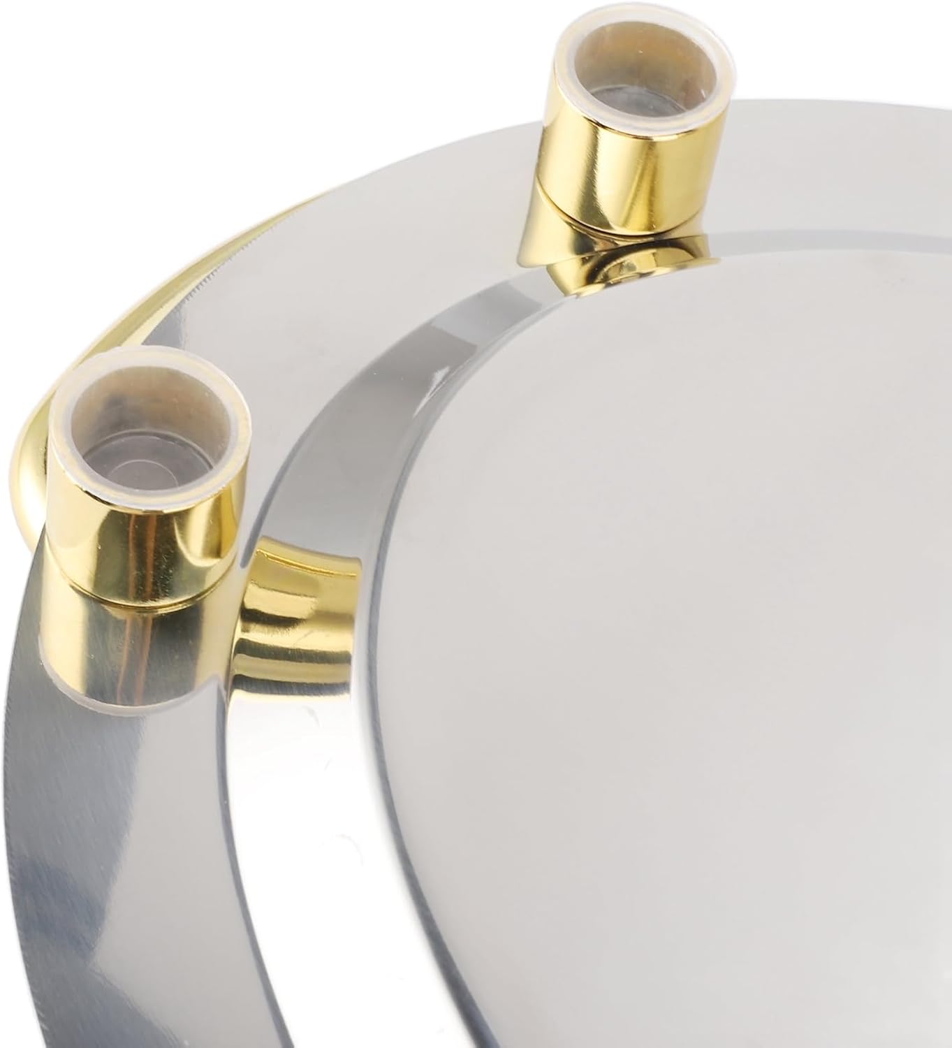Elegant Stainless Serving Trays Steel Serving Tray Oblong Shape Silver NEW