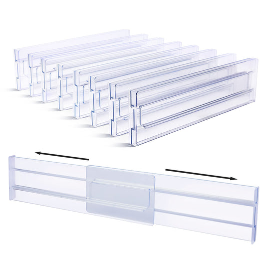 Vtopmart Adjustable Kitchen Storage Accessories Expandable Drawer Dividers NEW