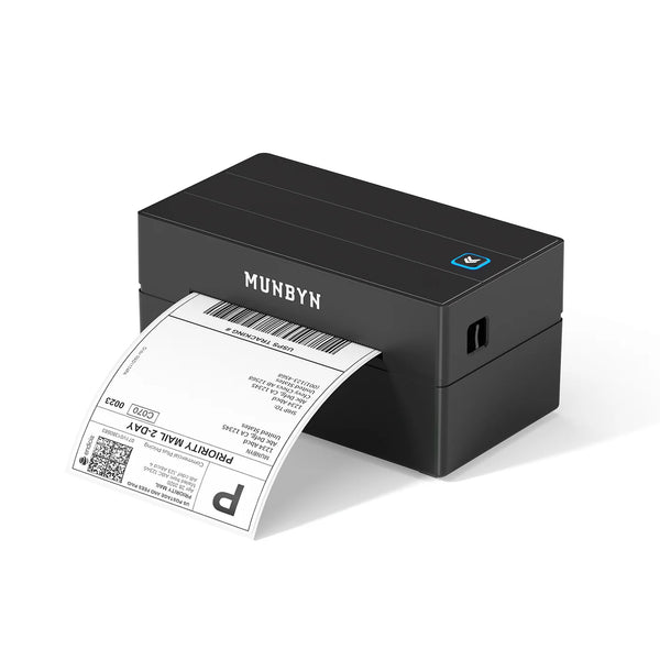 MUNBYN ITPP130B Bluetooth Thermal 4x6 Label Printer for Business Postage DEMO