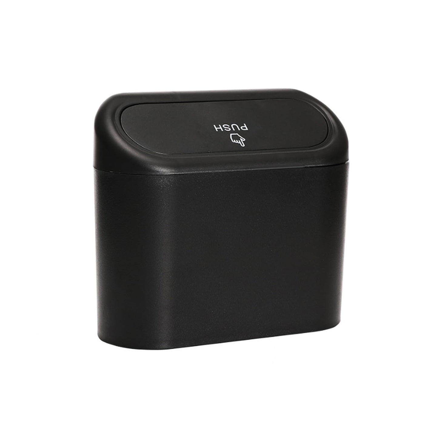 Car Accessories Trash Rubbish Dust Bin Holder Box Case Black 15.5x14x6.5cm NEW