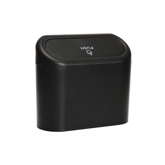 Car Accessories Trash Rubbish Dust Bin Holder Box Case Black 15.5x14x6.5cm NEW