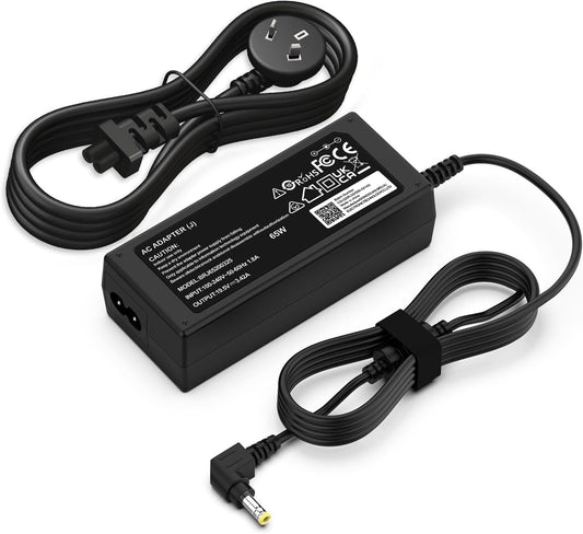 65W 19V Black Power Adapter Charger for JBL ASUS Toshiba Laptops DEMO
