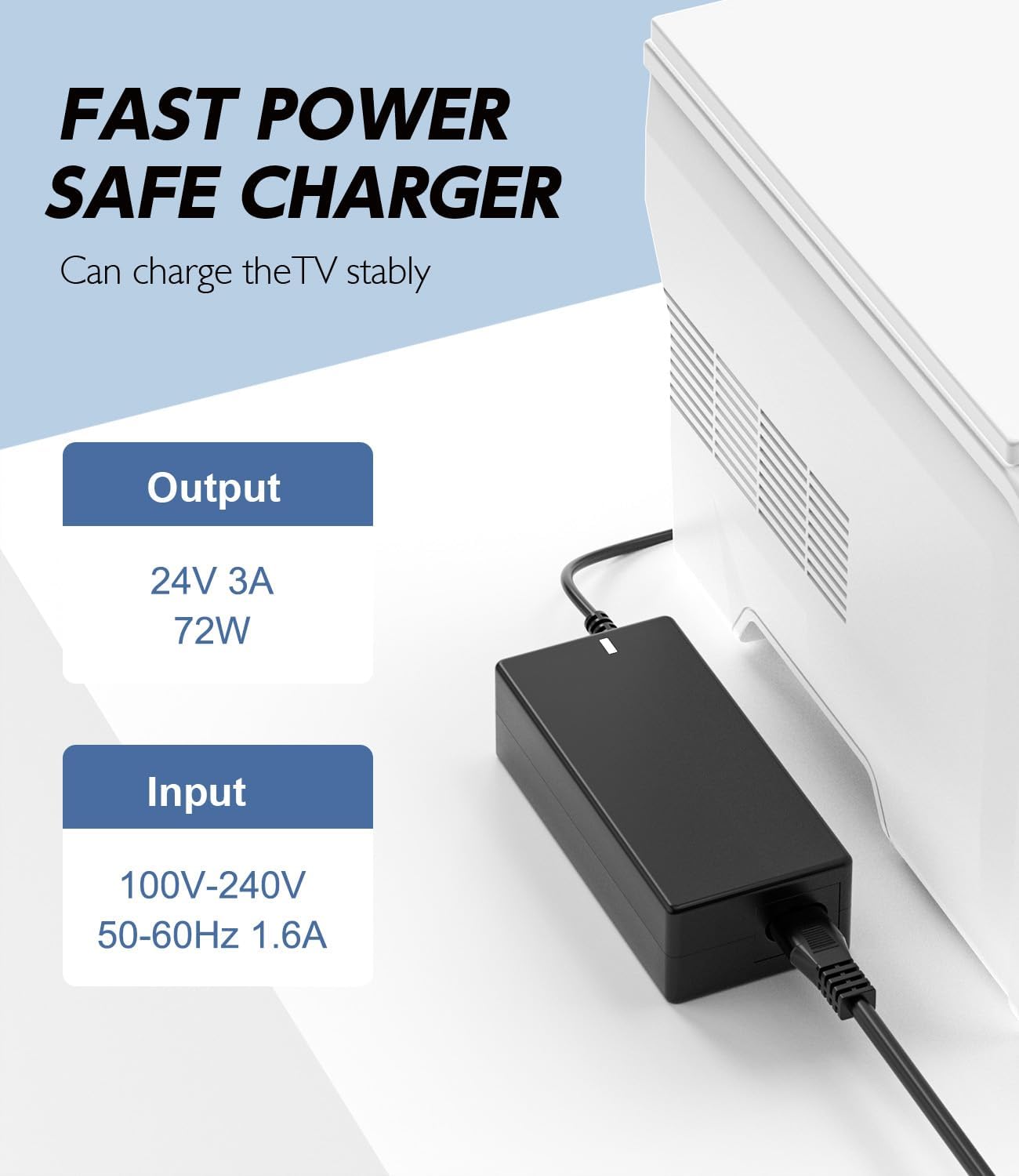 24V Charger AC Adapters for Logitech G29 G27 G25 G923 G920 G940 GT Driving DEMO