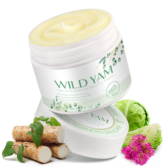 Natural Organic Creams Wild Yam Cream for Hormone Balance & Regulation NEW