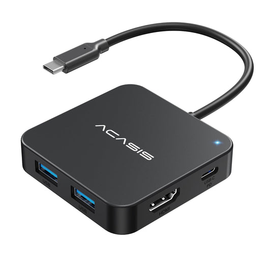 ACASIS 6-in-1 USB Hubs USB-C Hub with 4K HDMI, 100W PD, 10Gbps Data Transfer NEW