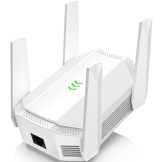 Dual Band WiFi 6 Wireless Range Internet Extender Booster Signal DEMO