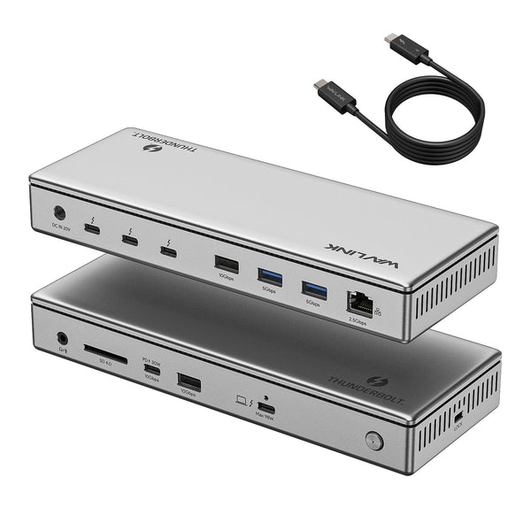 WAVLINK Thunderbolt Docking Stations 4 Docking Station 98W PD Single 8K DEMO