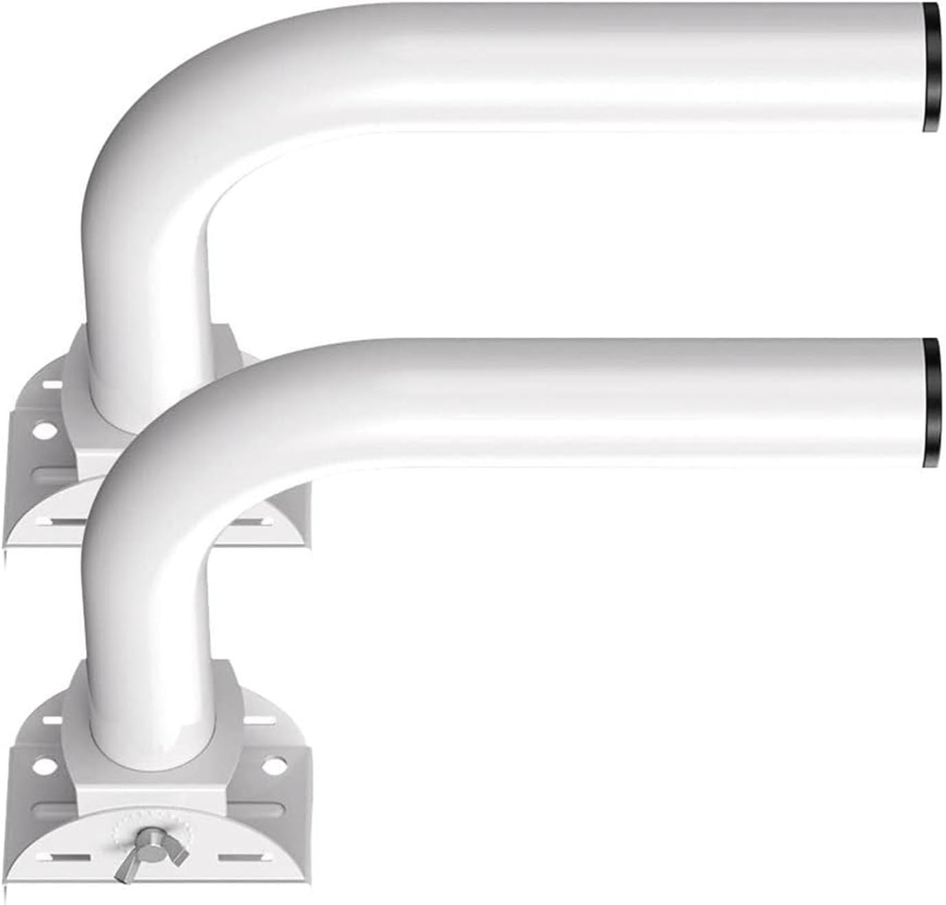 Universal Waterproof Wireless Bridge Bracket Mount J Pole in White NEW