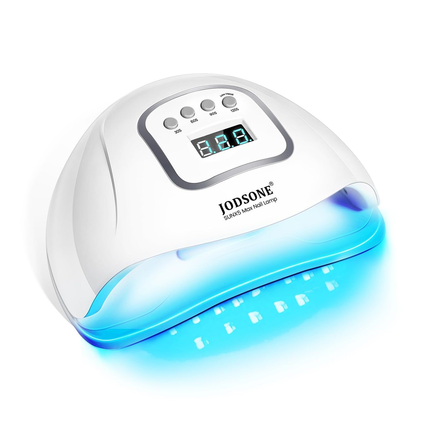 Salon-Grade UV LED Nail Lamp for Curing Gel Polish, White Dryer Machine DEMO
