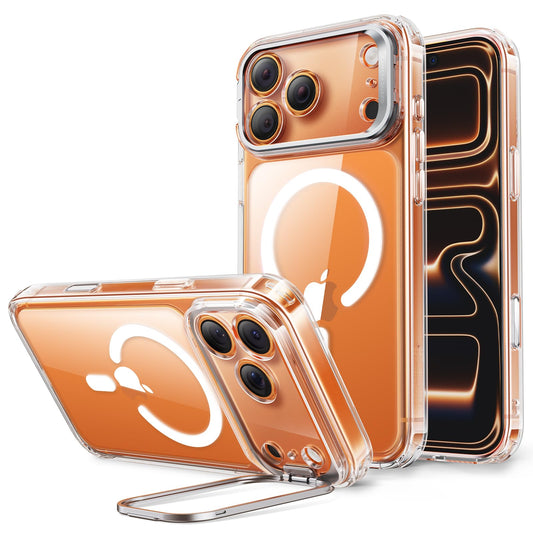 ESR Clear Phone Case with Stand and Camera Cover for iPhone 17 Pro Max Size NEW