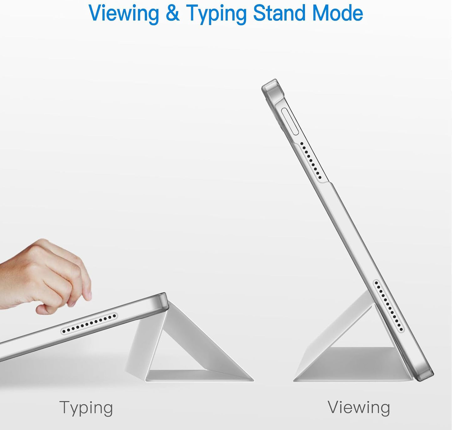 JETech White Tablet Case for Latest iPad A16 2025 & 10 Size iPad A16 NEW