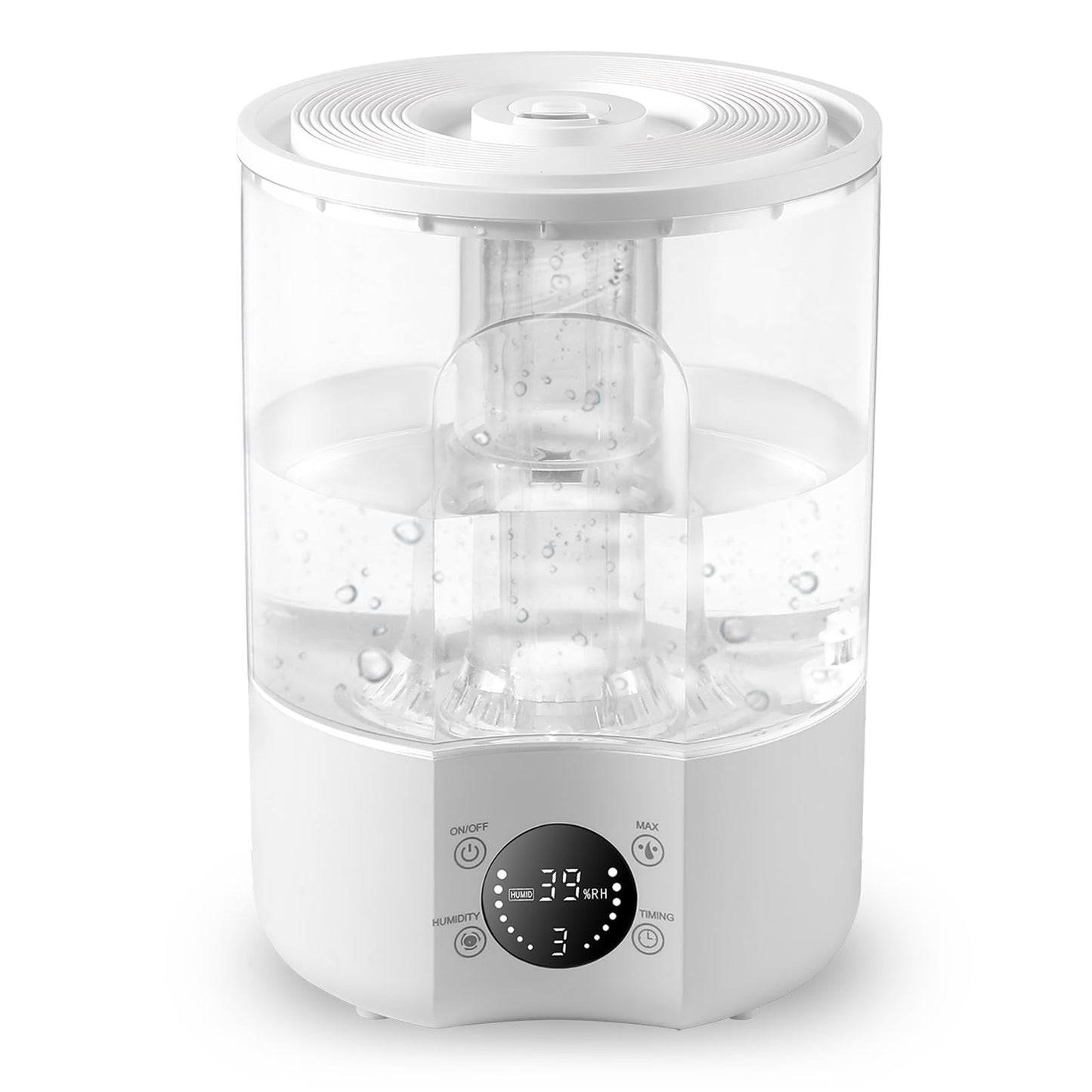 4L Ultrasonic Humidifiers Cool Mist Humidifier for Home, Quiet White Size 4L NEW