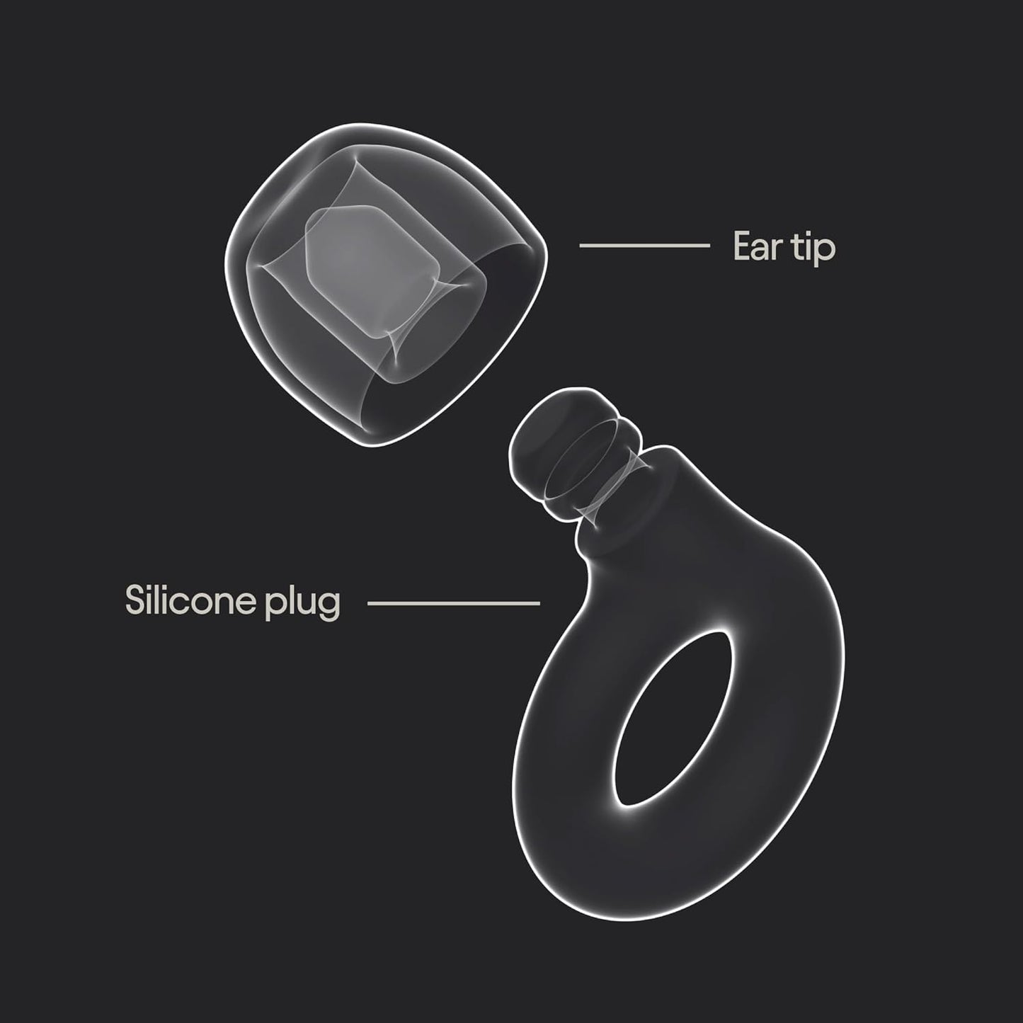 Loop Quiet Ear Plugs Reusable Noise Reducing Earplugs for Sleeping, NEW